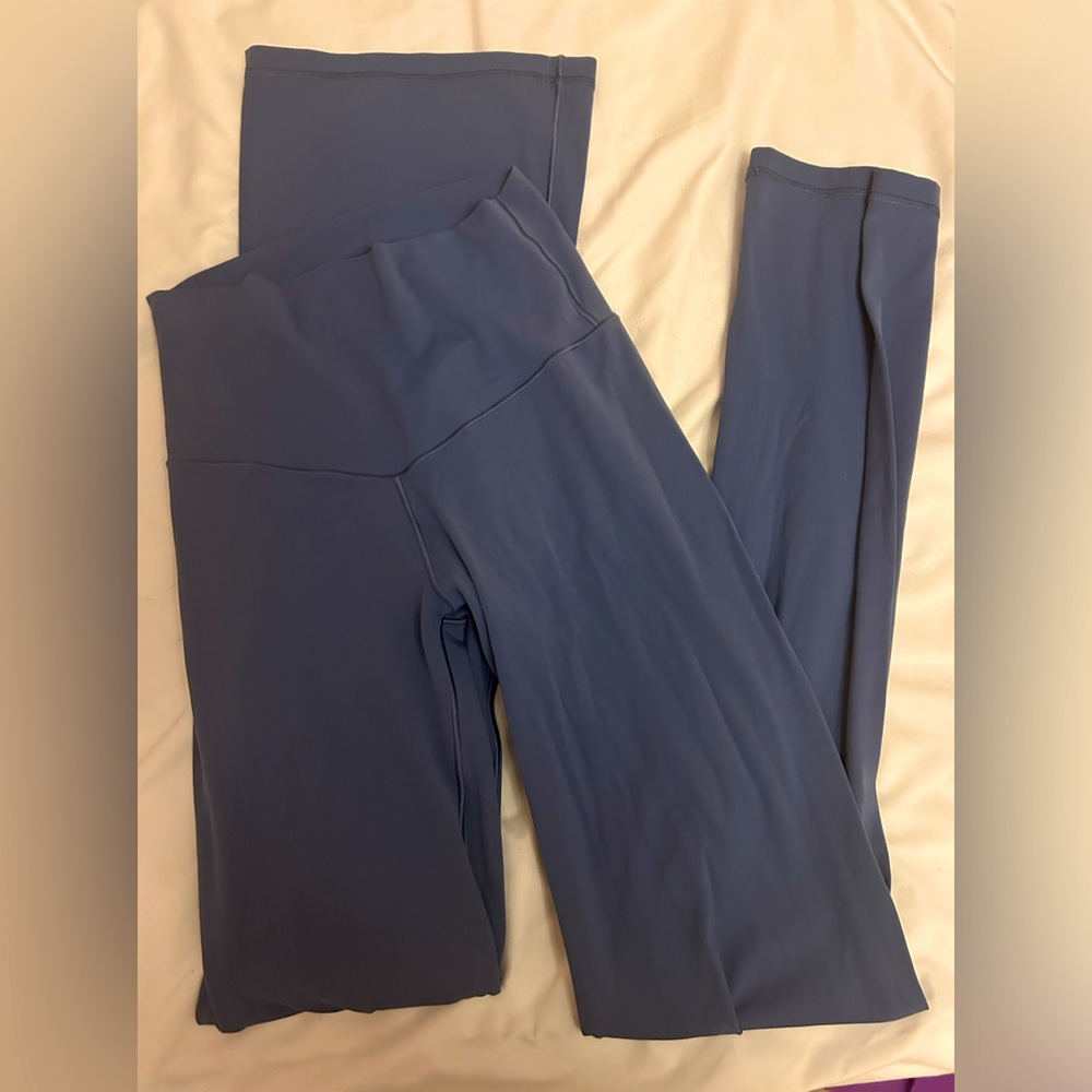 Bootcut blue aerie leggings